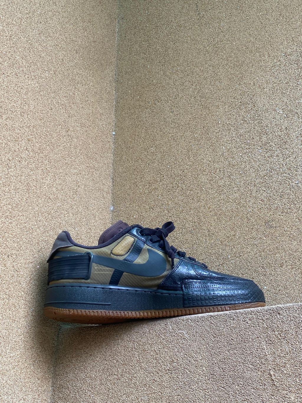 NIKE AF1 BLACK GUM 🕷