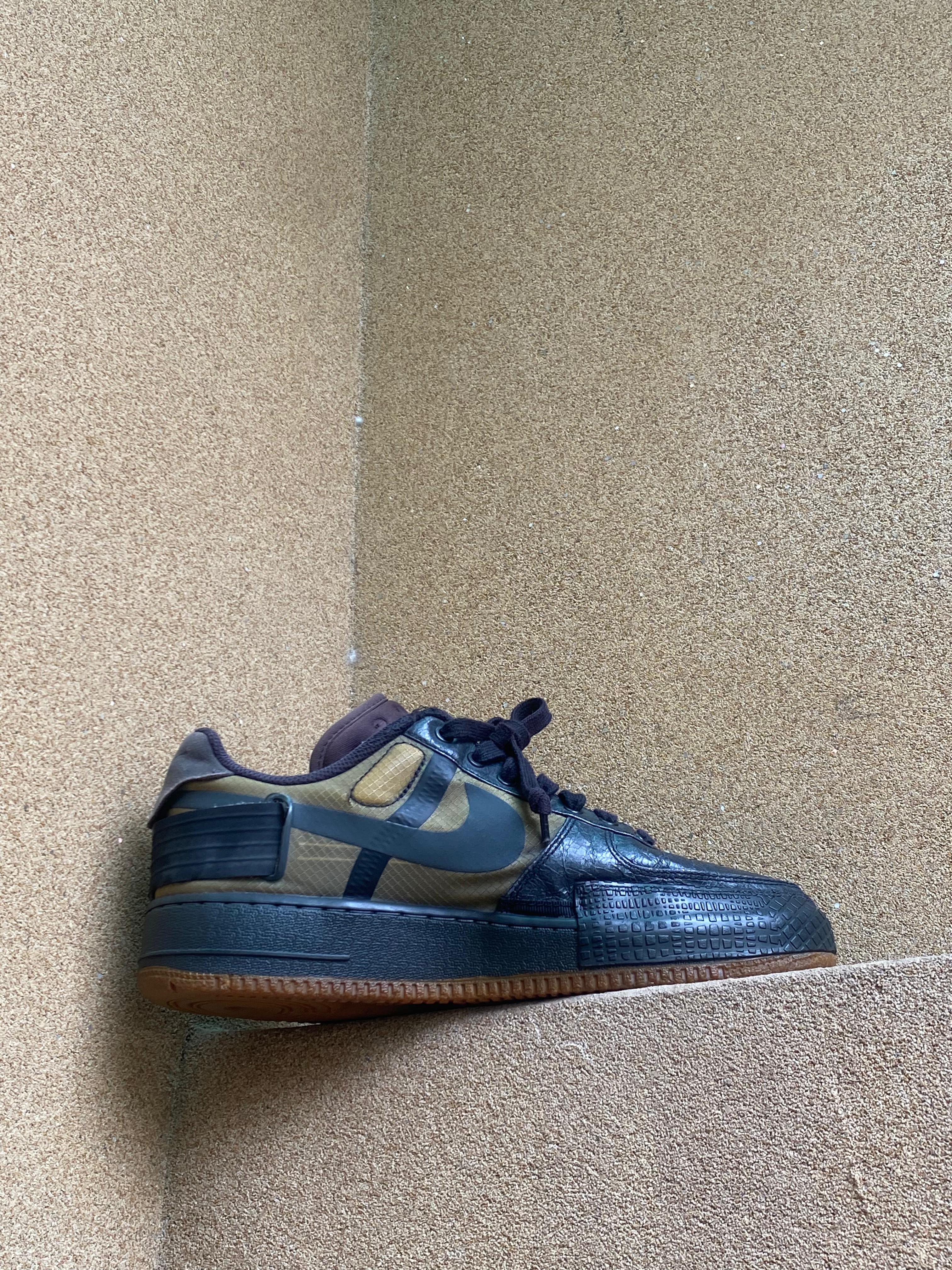 NIKE AF1 BLACK GUM 🕷