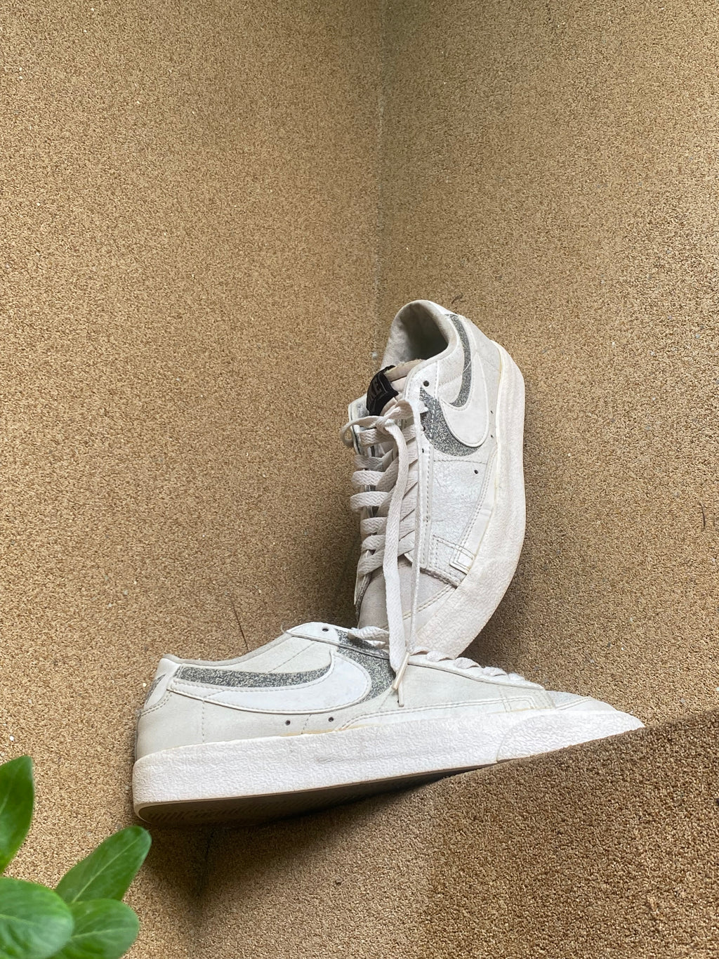 NIKE BLAZER 77 PREMIUM DOUBLE SWOOSH PHANTOM - GHOST 🐉