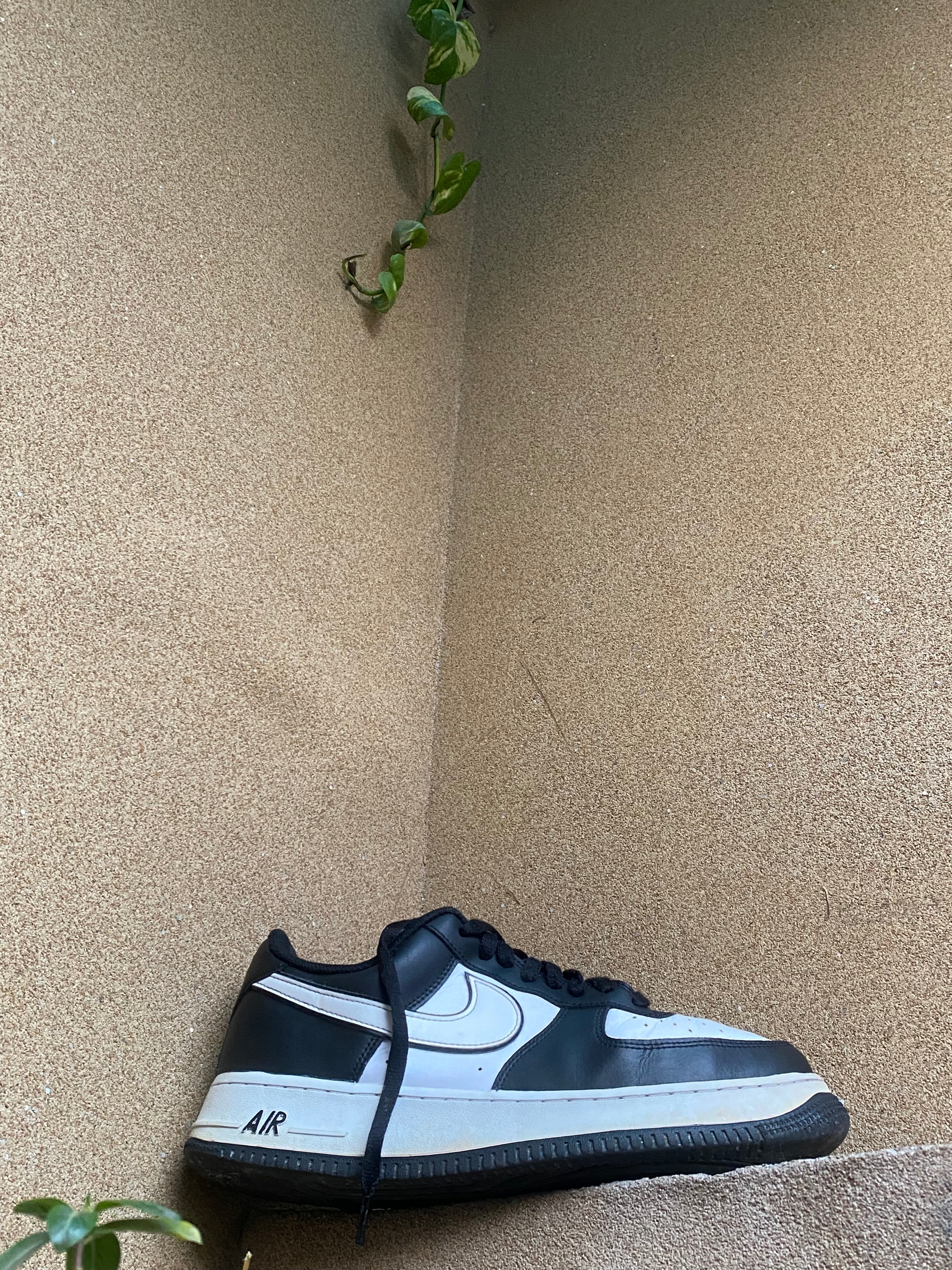 NIKE AIR FORCE 1 BLACK / WHITE 🥶