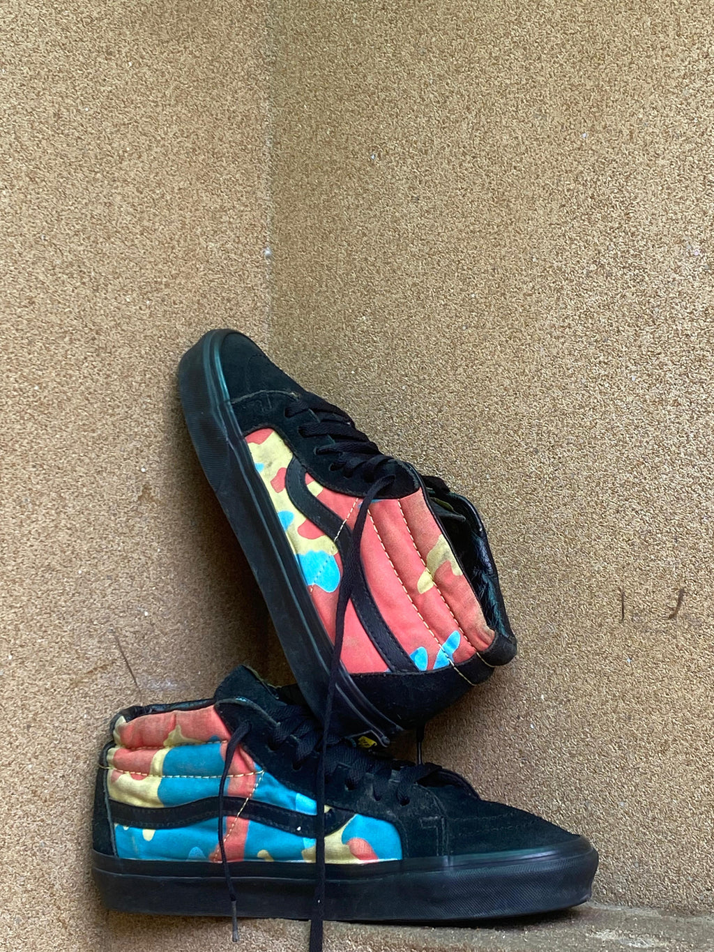 VANS SKATE SK8 MID REISSUE MULTI-COLOR