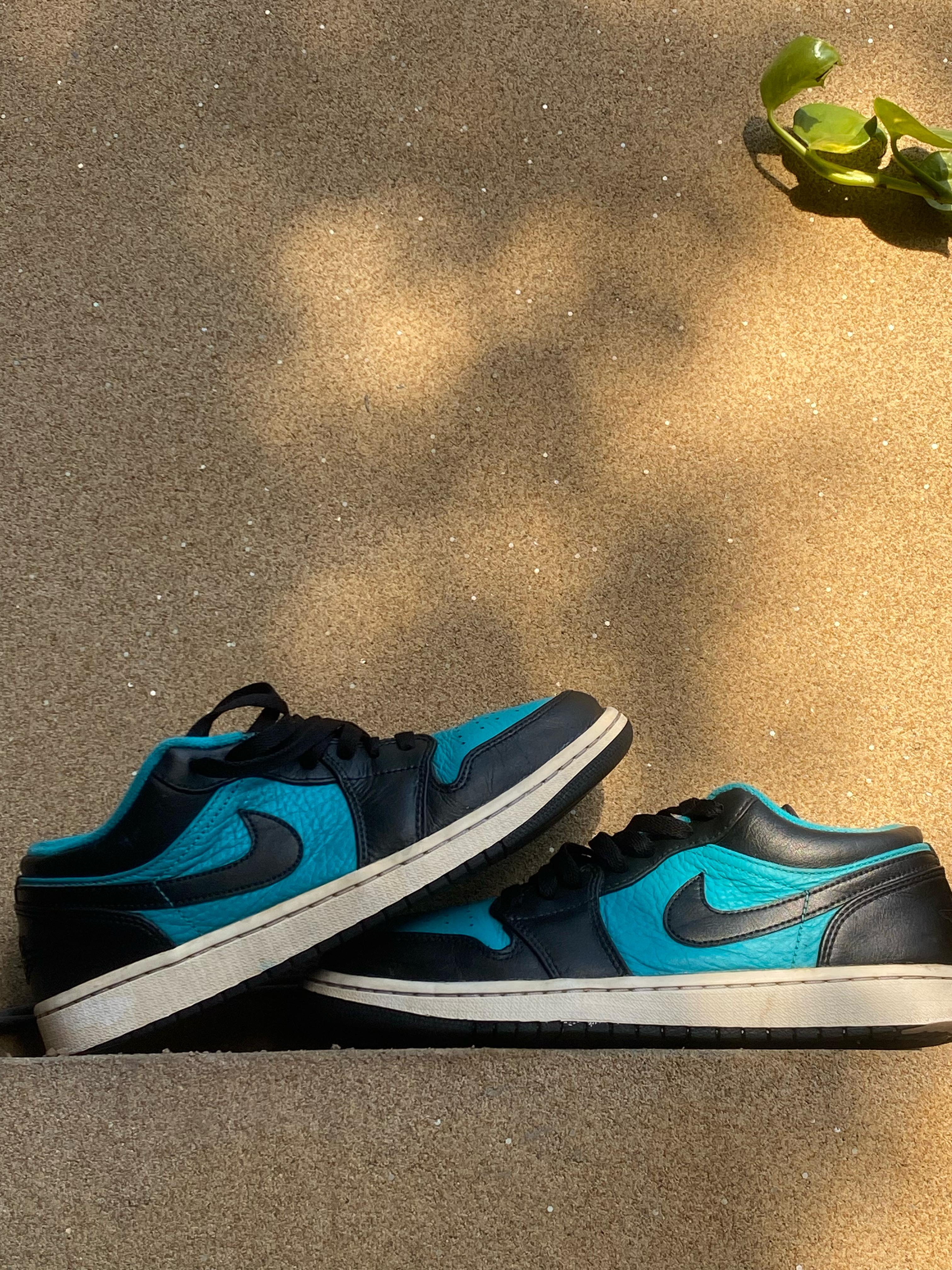 Air Jordan 1 Low Split "Bright Spruce"