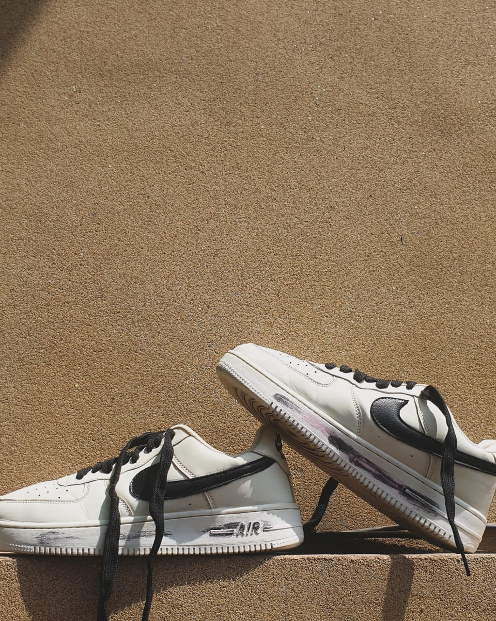 NIKE AF1 AIR SAIL BLACK LOW