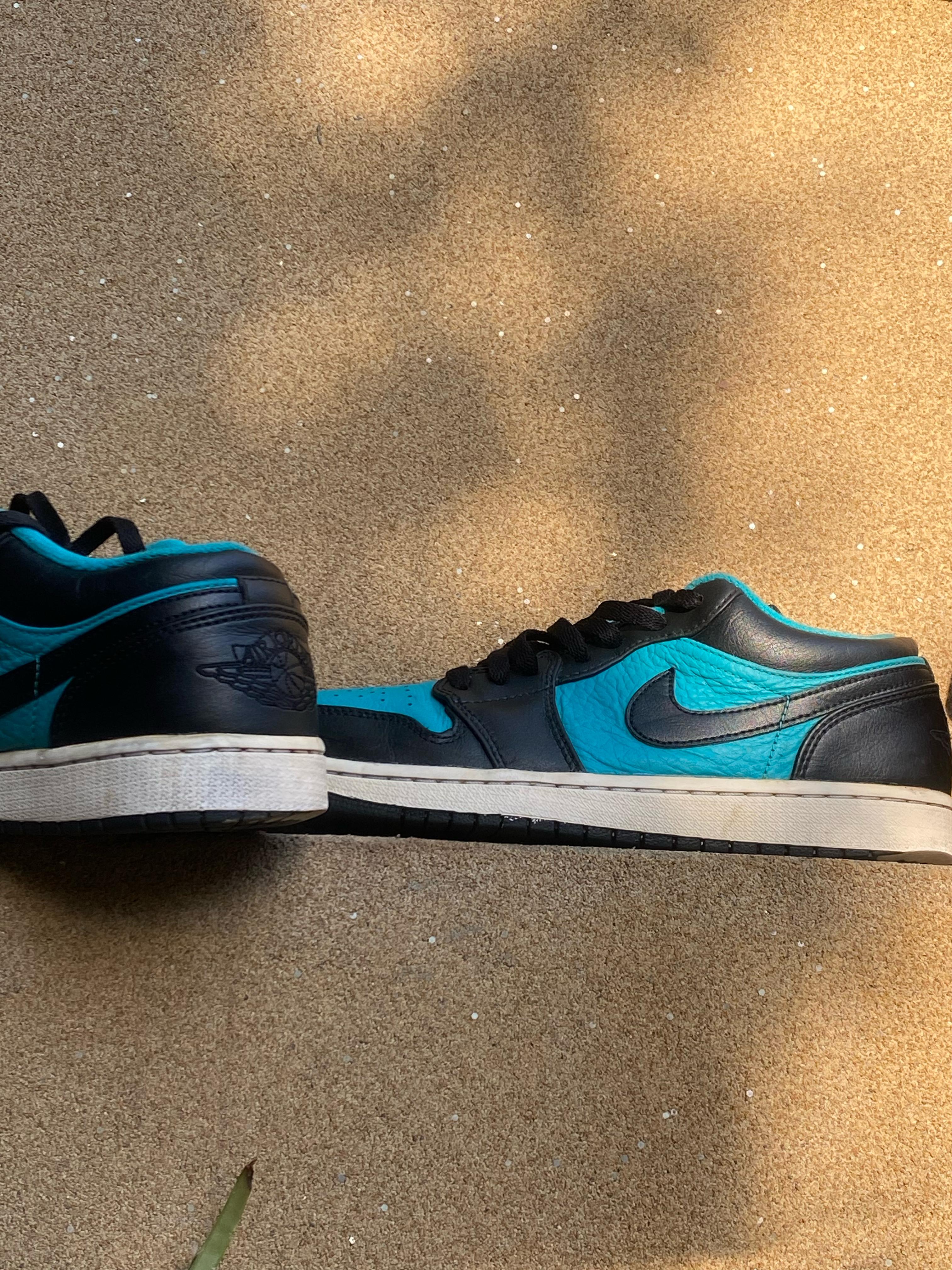 Air Jordan 1 Low Split "Bright Spruce"