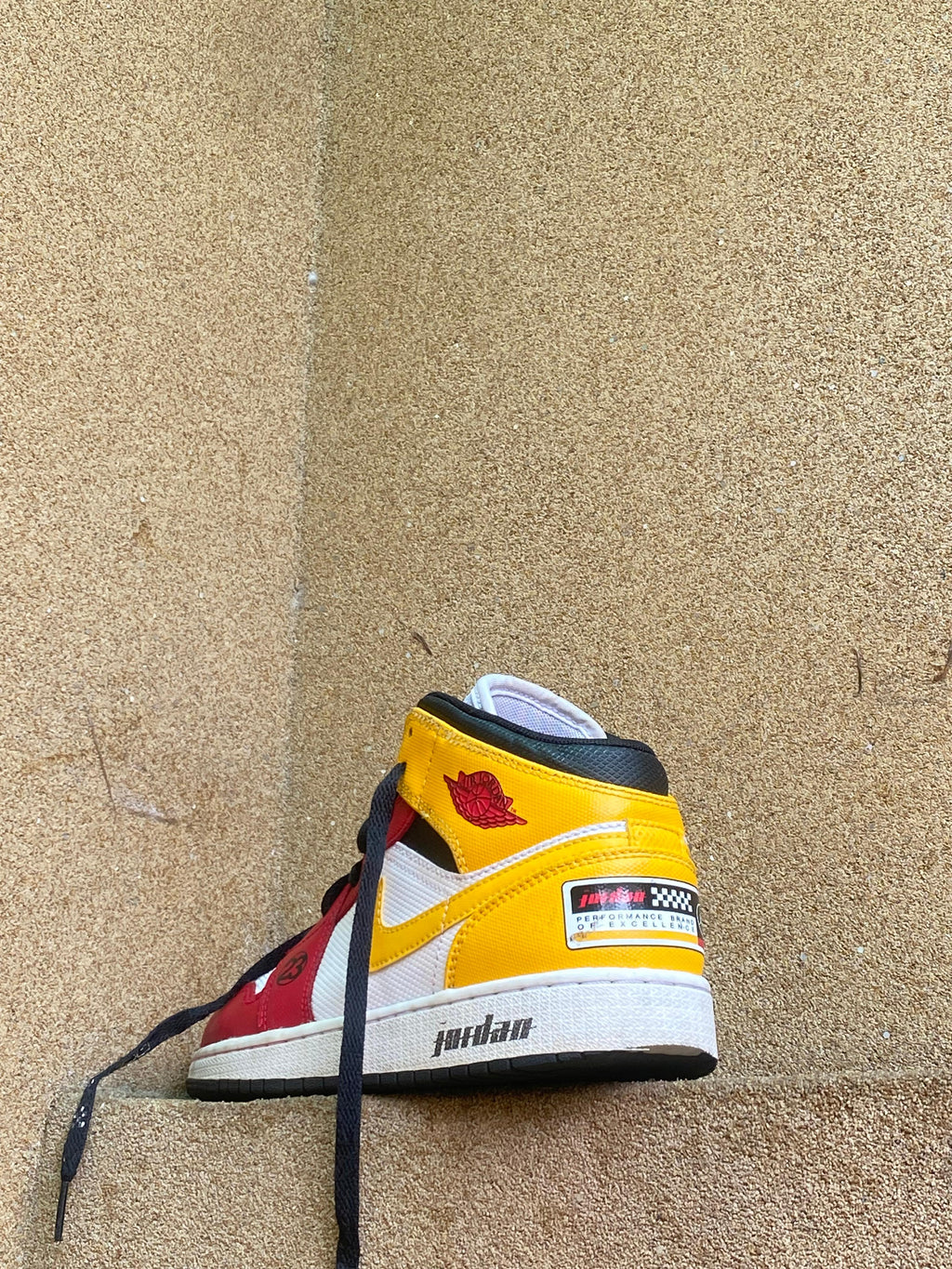 AIR JORDAN 1 MID SE GS MOTORSPORTS 🏁 K 7