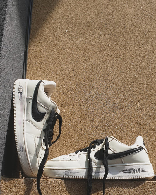 NIKE AF1 AIR SAIL BLACK LOW