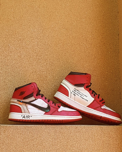 ﻿NIKE AIR JORDAN 1 RETRO HIGH OFF WHITE CHICAGO 🚨 PK 10 11