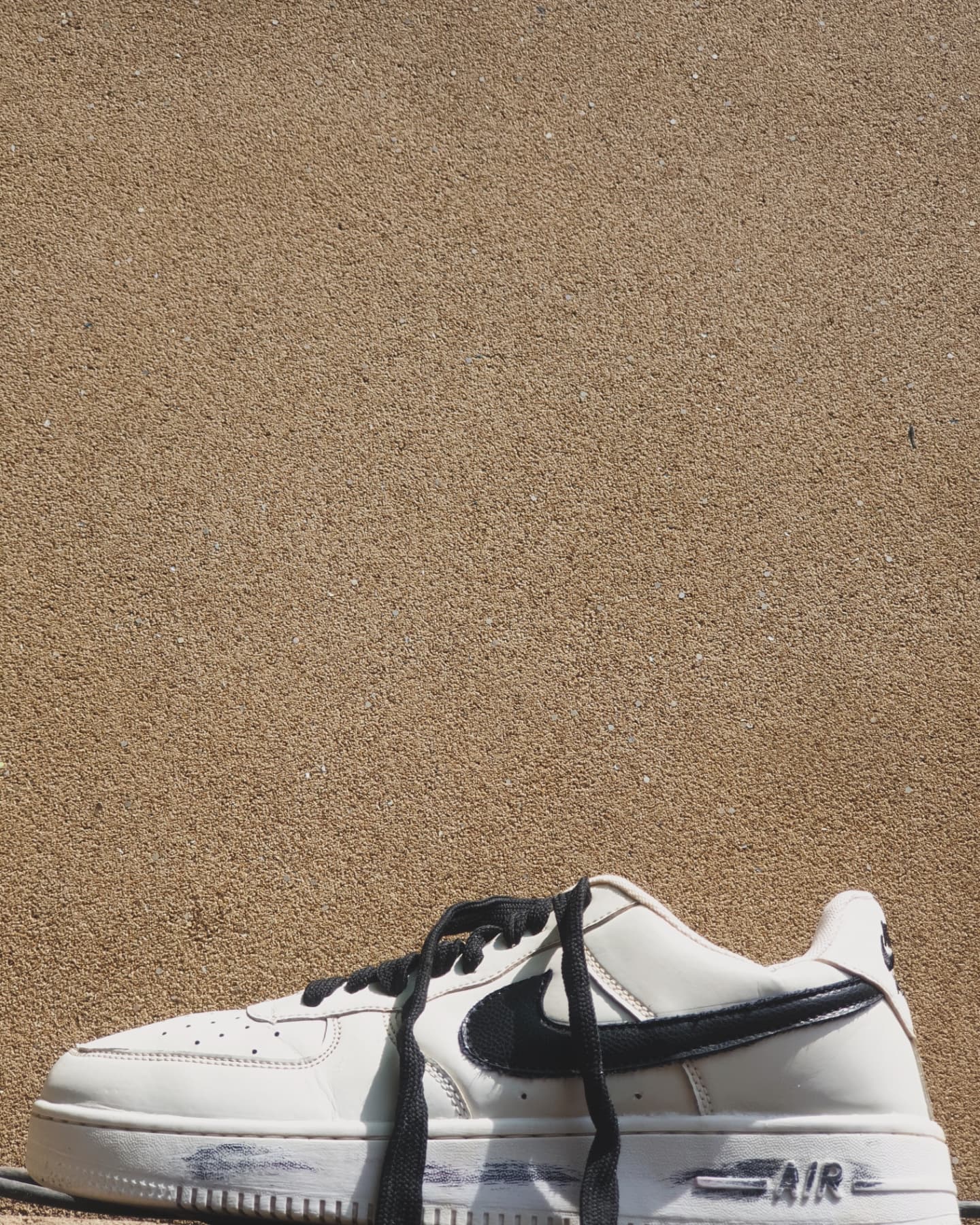 NIKE AF1 AIR SAIL BLACK LOW